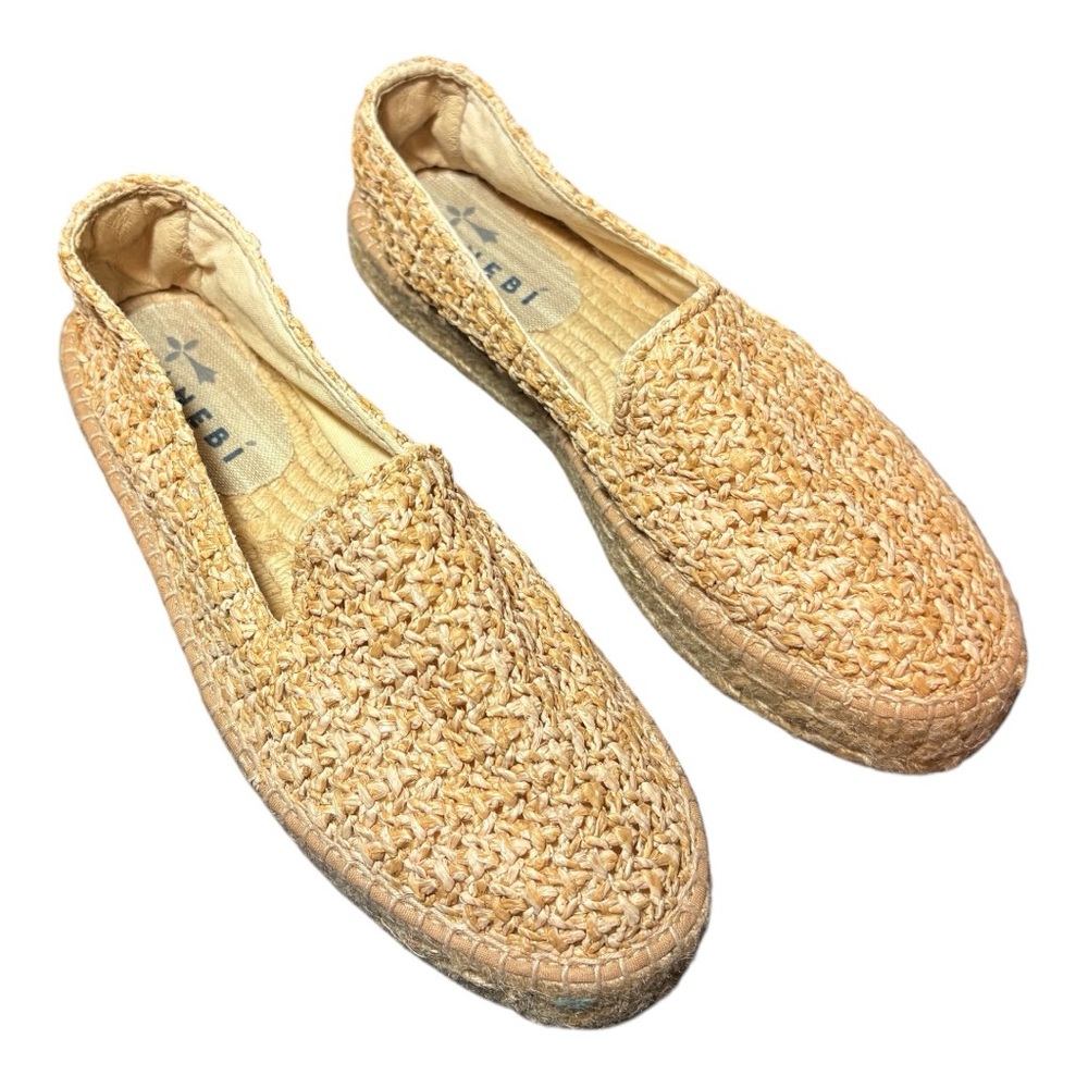 Woven Espadrille Platform Slip-On - Natural